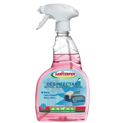 désinfectant odorisant litières Saniterpen 750 ml