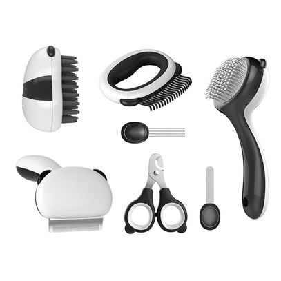 Kit de toilettage pour chat : 7 accessoires