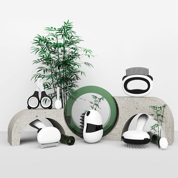 Kit de toilettage pour chat : 7 accessoires