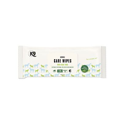 Lingettes K9 pour pattes, pelage, truffe, et museau 72 pcs