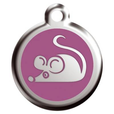 Médaille Red Dingo souris violette