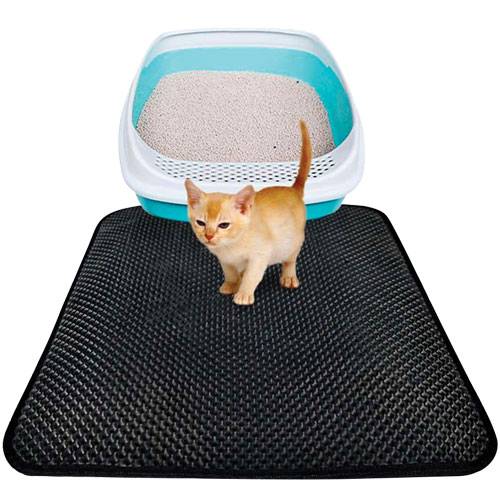 Tapis de sortie de litière Nid d'Abeille OH MY CAT