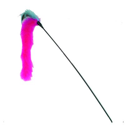 Jouet  Fouet à  plumes Idealdog pour chat