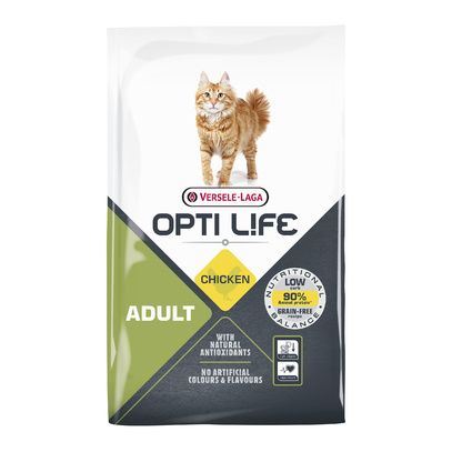 Croquettes Opti Life Chat Adulte poulet